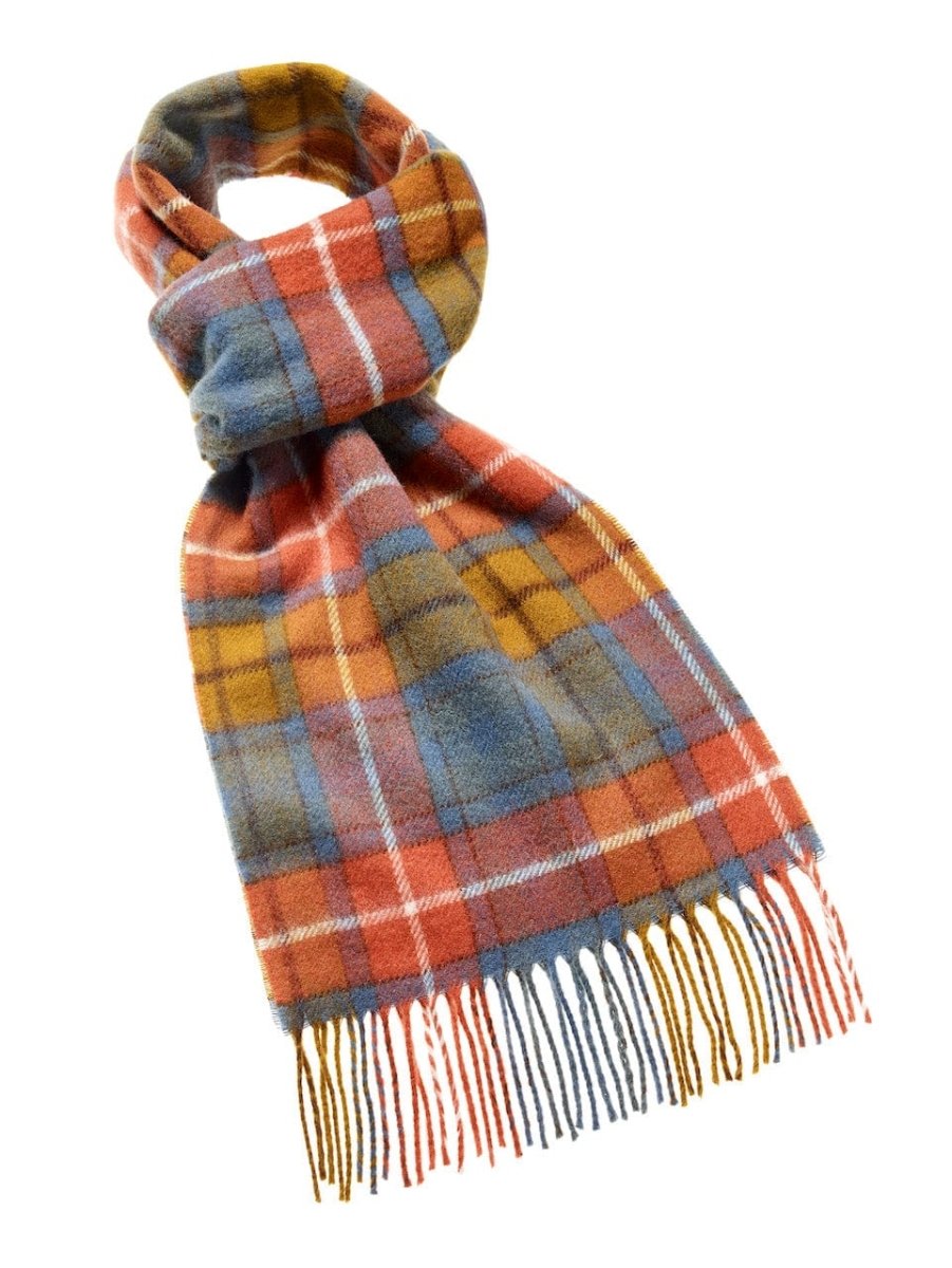 Mood Company - Sjaal Tartan Antique Buchanan - Meriono Lamswol - 25 x 190 - Bronte by Moon Scotland - 6095635746755