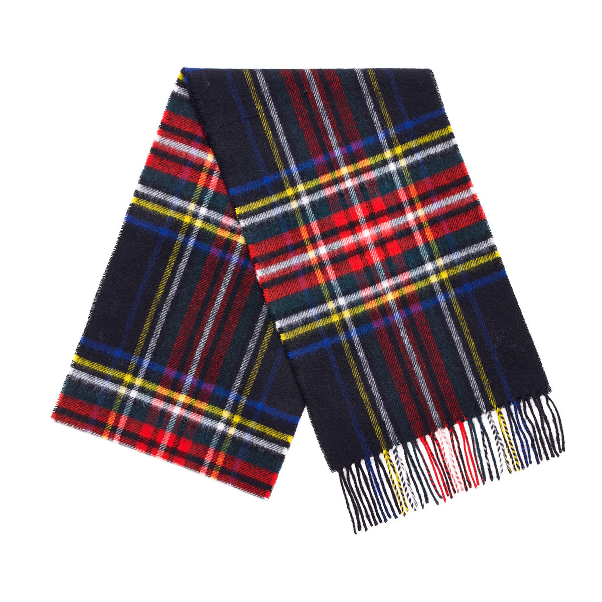 Mood Company - Sjaal Tartan Black Stewart - Merino Lamswol - 25 x 190 - Bronte by Moon - 6151222838804
