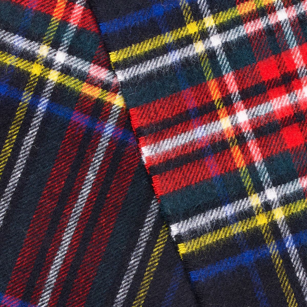 Mood Company - Sjaal Tartan Black Stewart - Merino Lamswol - 25 x 190 - Bronte by Moon - 6151222838804