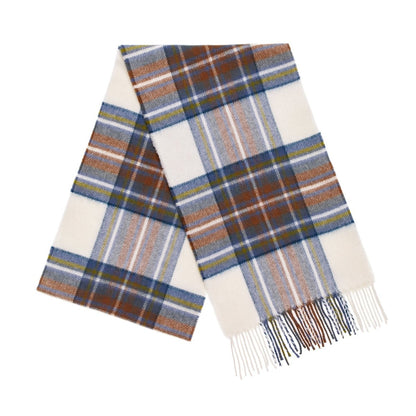 Mood Company - Sjaal Tartan Muted Blue Stewart - Merino Lamswol - 25 x 190 - Bronte by Moon - 6095635622608