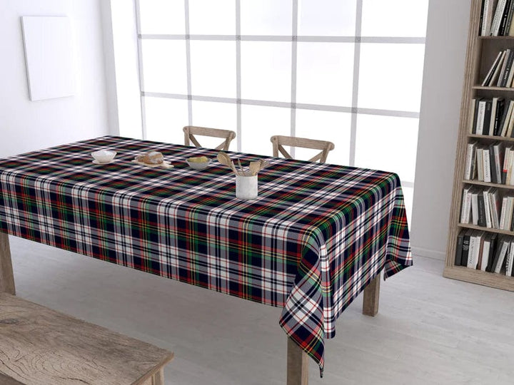 MoodCompanyNL - Tafelkleed Tartan Marino geruit XL - 140x300 - Vlekbestendig - Geïmpregneerd Katoen - Mood Company - 6095635397346