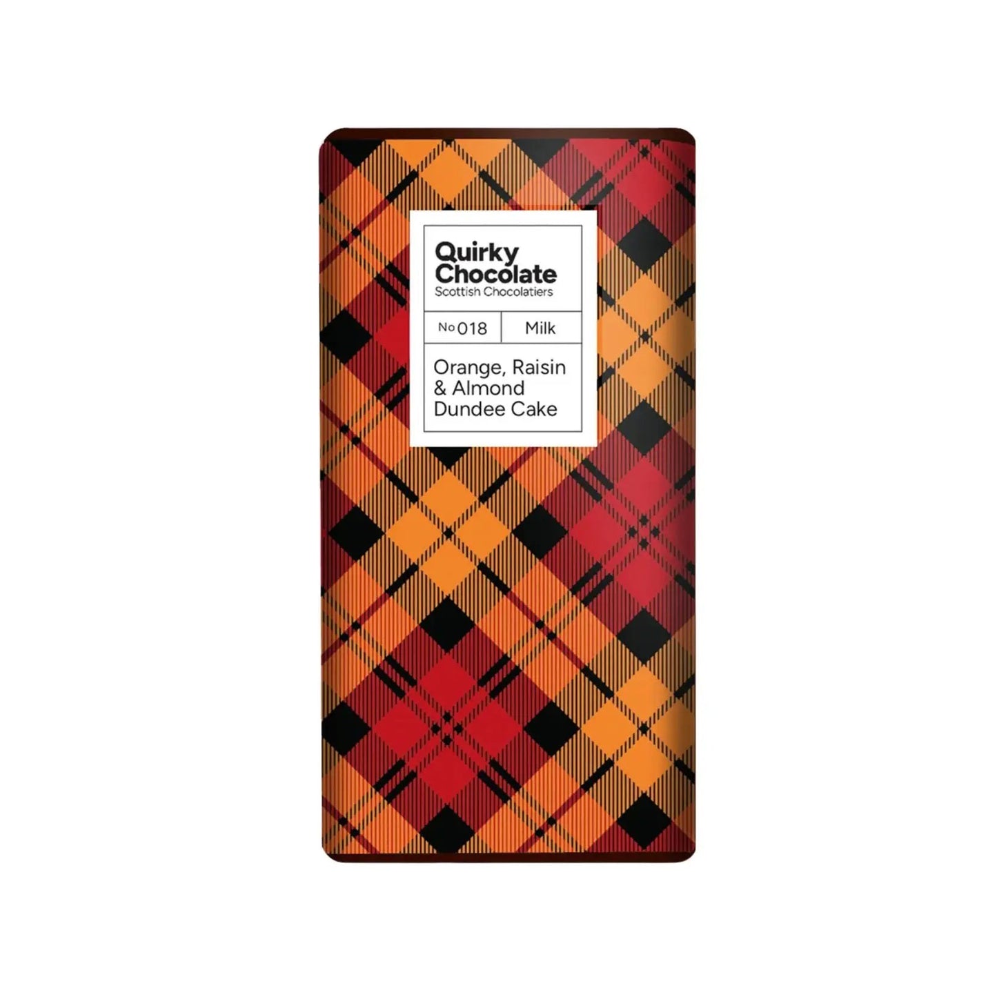 Dundee Cake Chocolate Bar – Melkchocolade met Dundee Cake Smaak – Quirky Chocolate by MoodCompanyNL