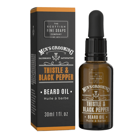 MoodCompanyNL - Thistle & Black Pepper Baard olie 30 ml - 5016365018371