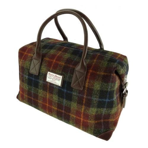 Weekendtas Esk Bruin (Rust) - Harris Tweed - Glen Appin of Scotland by MoodCompanyNL