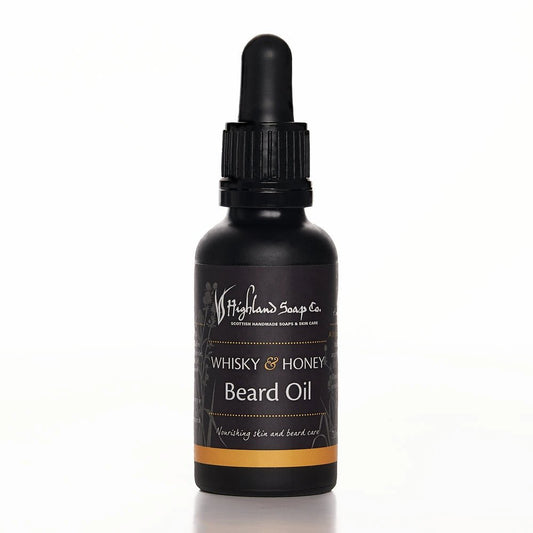 MoodCompanyNL - Whisky & Honey – Warm & Zoet - Baardolie 30ml - 5060614510697