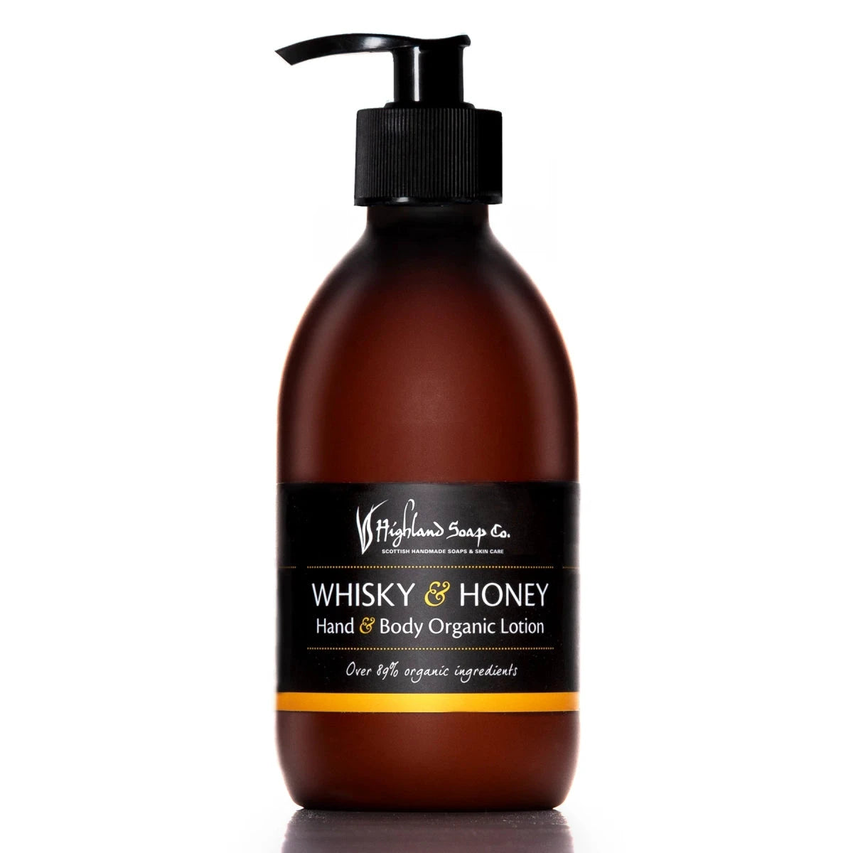 Whisky & Honey – Warm & Zoet - Biologische Hand- & Bodylotion 300ml by MoodCompanyNL
