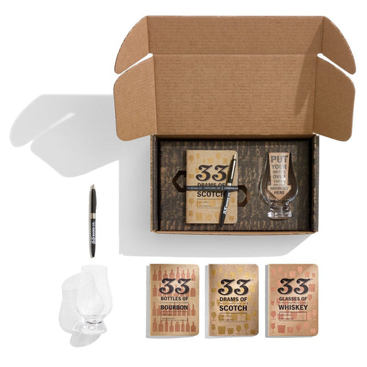 MoodCompanyNL - Whisky proeverij Geschenkset - 33 Books USA - 689466779653