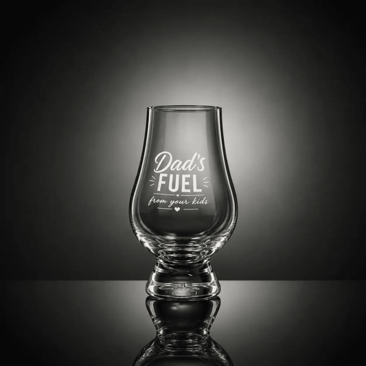 Mood Company - Whiskyglas - Dad's fuel - Glencairn Crystal Scotland - 6151219235265