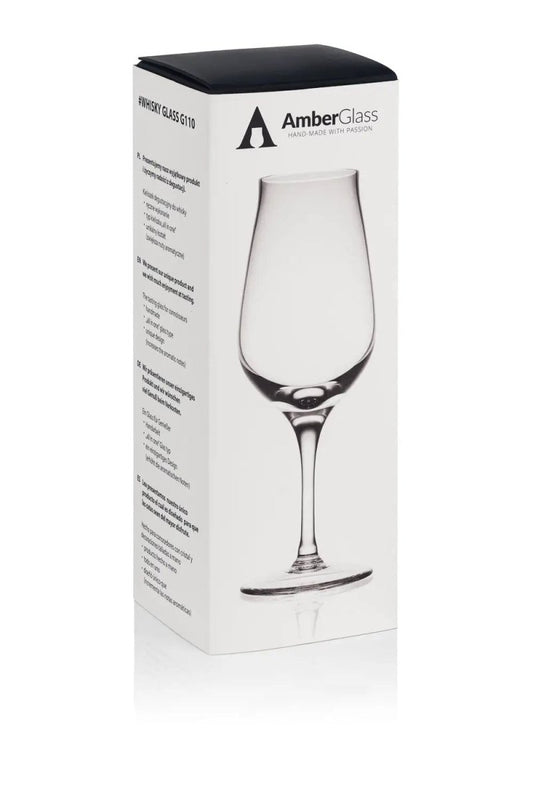 Mood Company - Whiskyglas G110 – 130 ml – handgemaakt – Amber Glass - 5903641127486