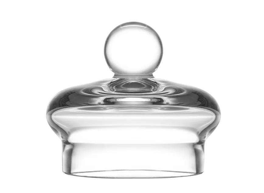 Mood Company - Whiskyglas G200 met deksel – 130 ml – handgemaakt – Amber Glass - 5905279233997