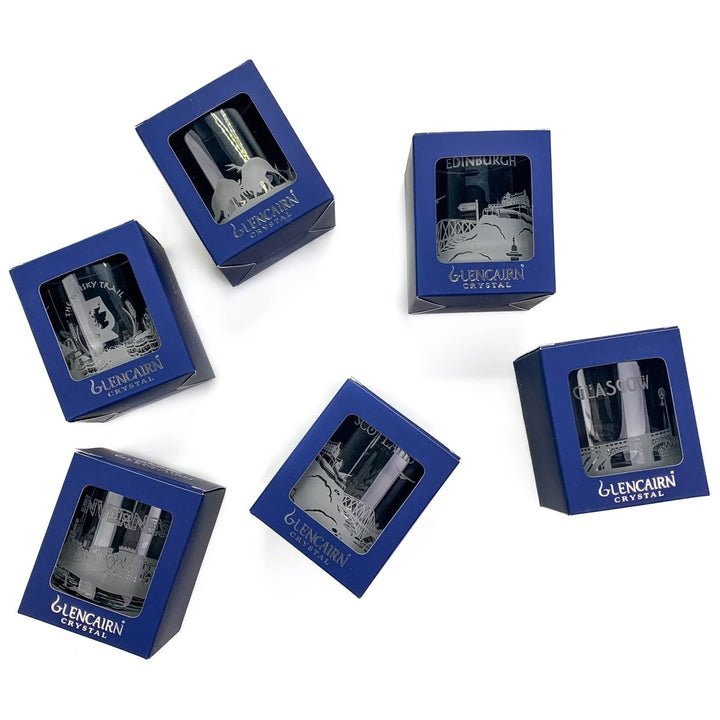 MoodCompanyNL - Whiskyglas Skyline Inverness - Gegraveerd - Glencairn Crystal Scotland - 6091020510512