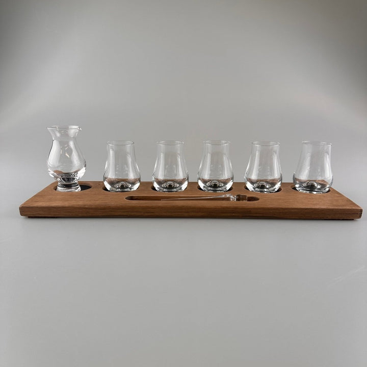 MoodCompanyNL - Whiskyglashouder Breed met glaswerk - Handgemaakt - E.W.B. België - 6151216856890