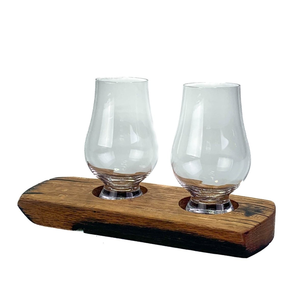MoodCompanyNL - Whiskyglashouder van oude whiskyvaten met 2 Glencairn Whiskyglazen - Darach en Glencairn Crystal Scotland - 6091037372325