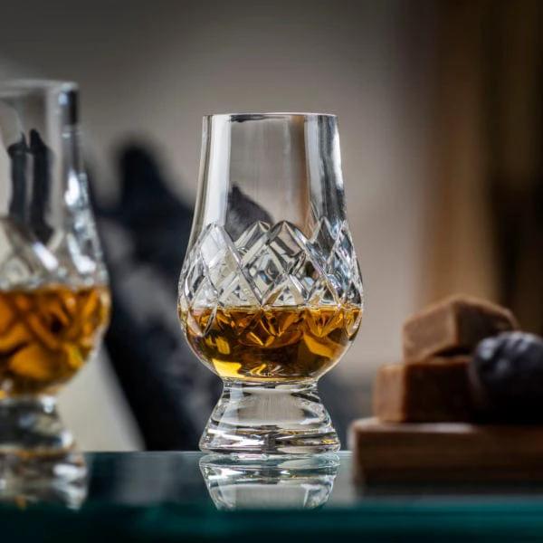 Whiskyglazen Cut 4 stuks - Geschenkverpakking - Loodkristal - Glencairn Crystal Scotland by MoodCompanyNL