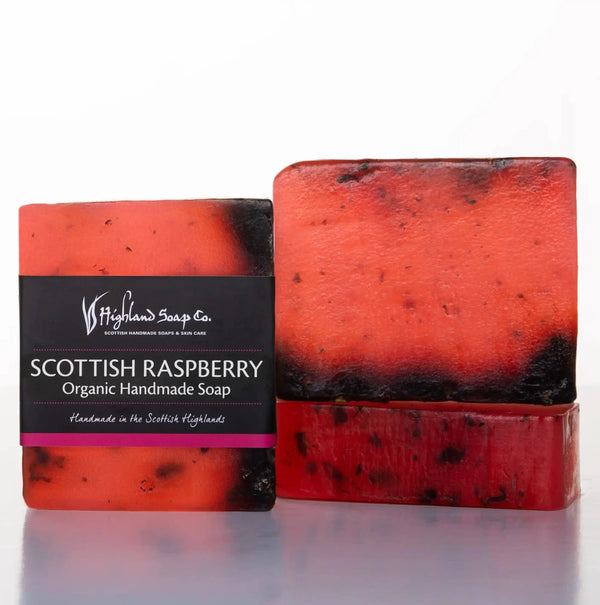 Wild Scottish Raspberry – Fruitig & Zoet - Biologische Glycerine Zeep 150g by MoodCompanyNL